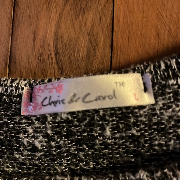 Black & White Short Sleeve Top - Picture 2 of 3